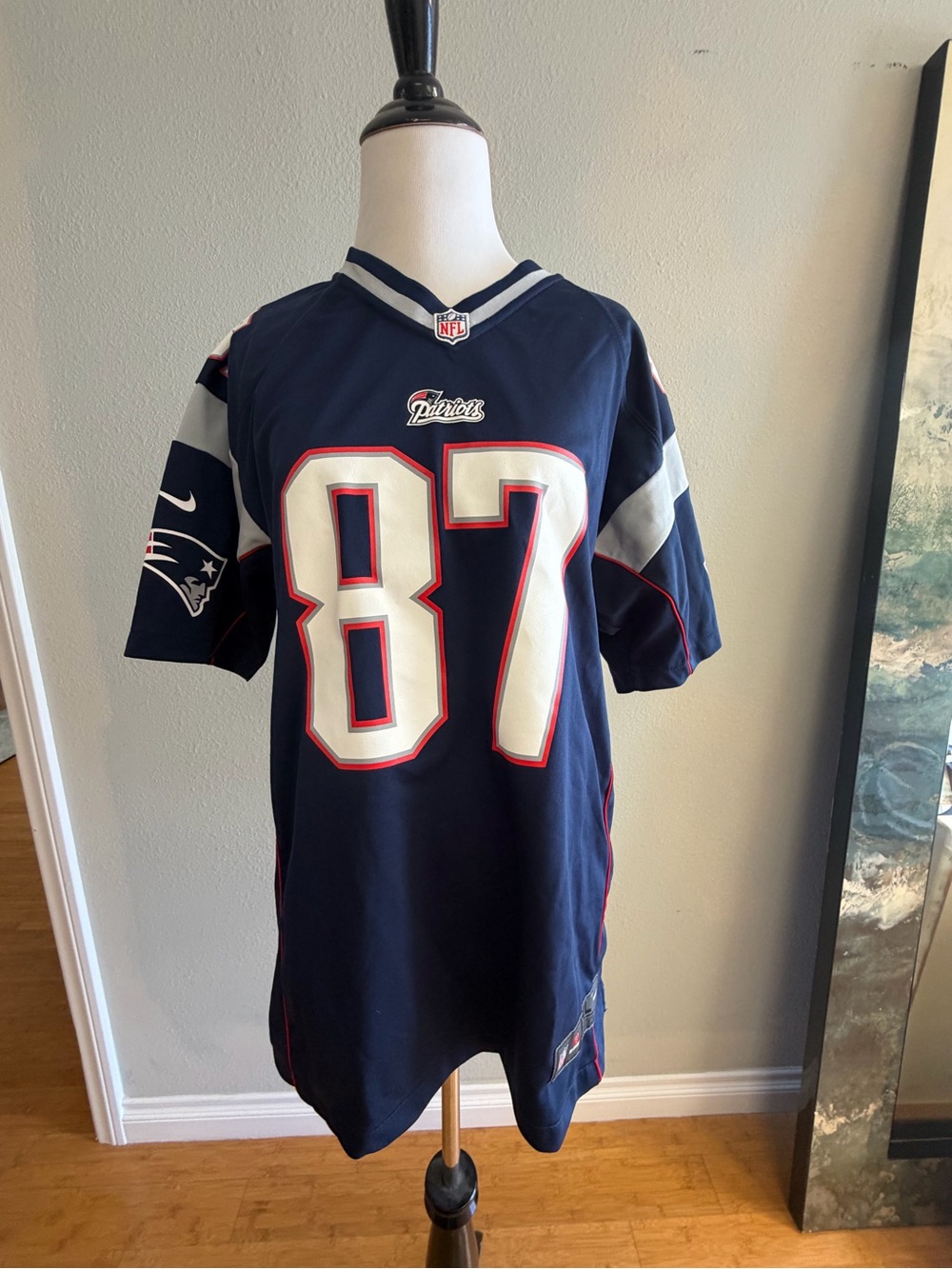 Patriots Kids XL GRONK #87 Football Jersey